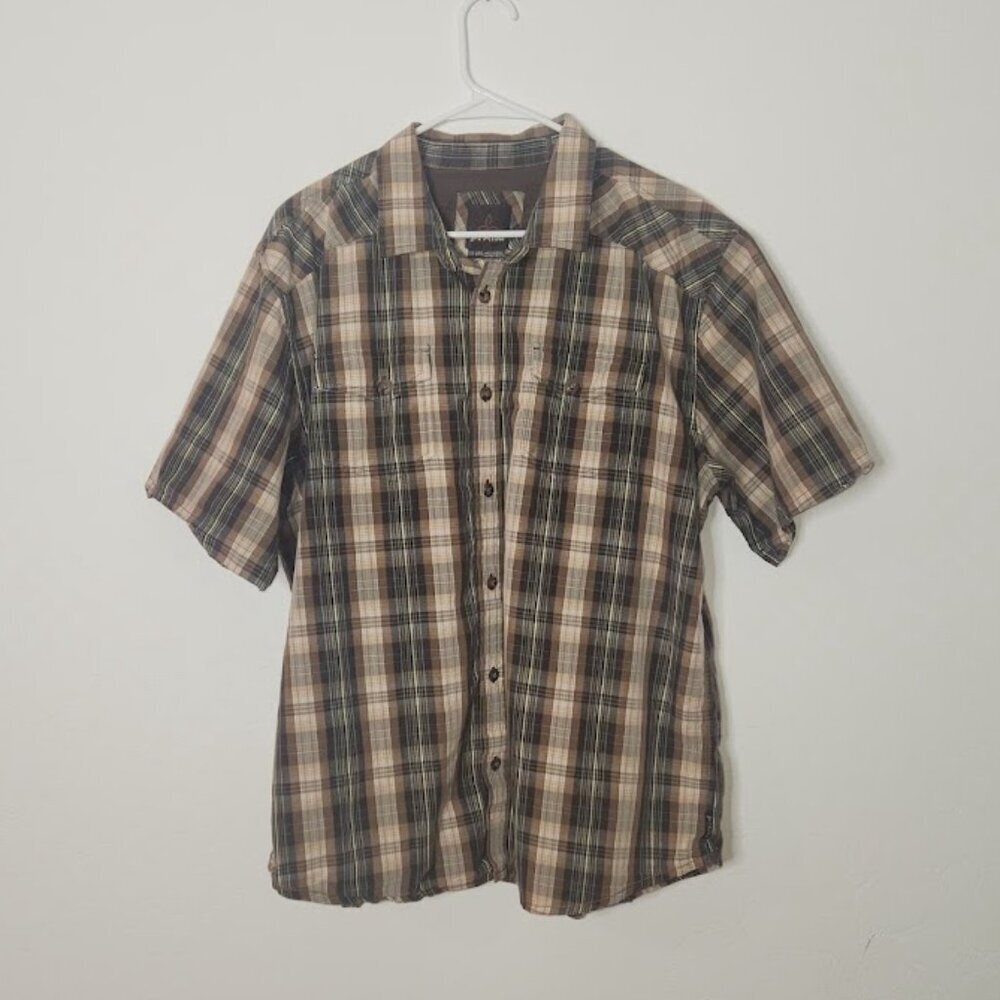 PrAna Men's Button-down Shirt Size XXL